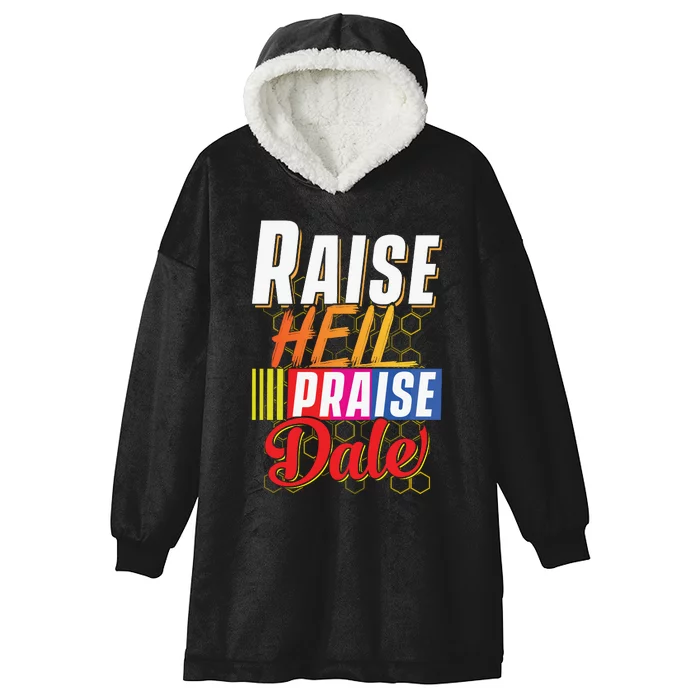 Raise Hell Praise Dale Vintage Hooded Wearable Blanket