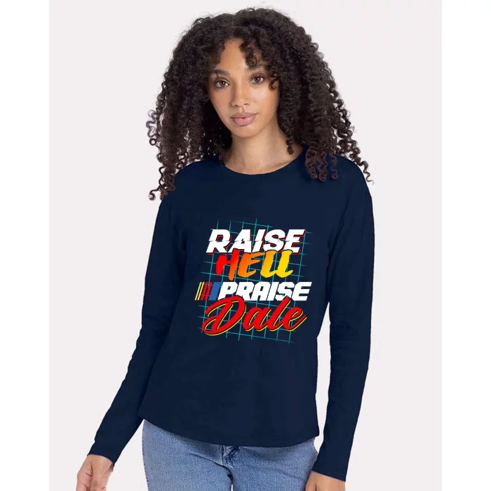 Raise Hell Praise Dale Womens Cotton Relaxed Long Sleeve T-Shirt