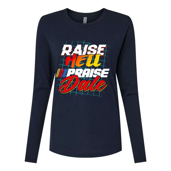 Raise Hell Praise Dale Womens Cotton Relaxed Long Sleeve T-Shirt