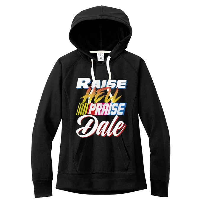 Raise Hell Praise Dale Retro Vintage Women's Fleece Hoodie