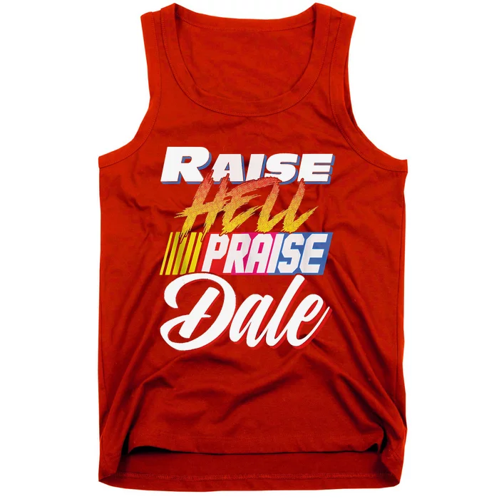 Raise Hell Praise Dale Retro Vintage Tank Top