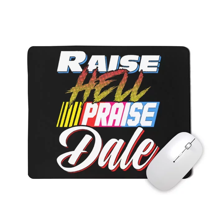 Raise Hell Praise Dale Retro Mousepad