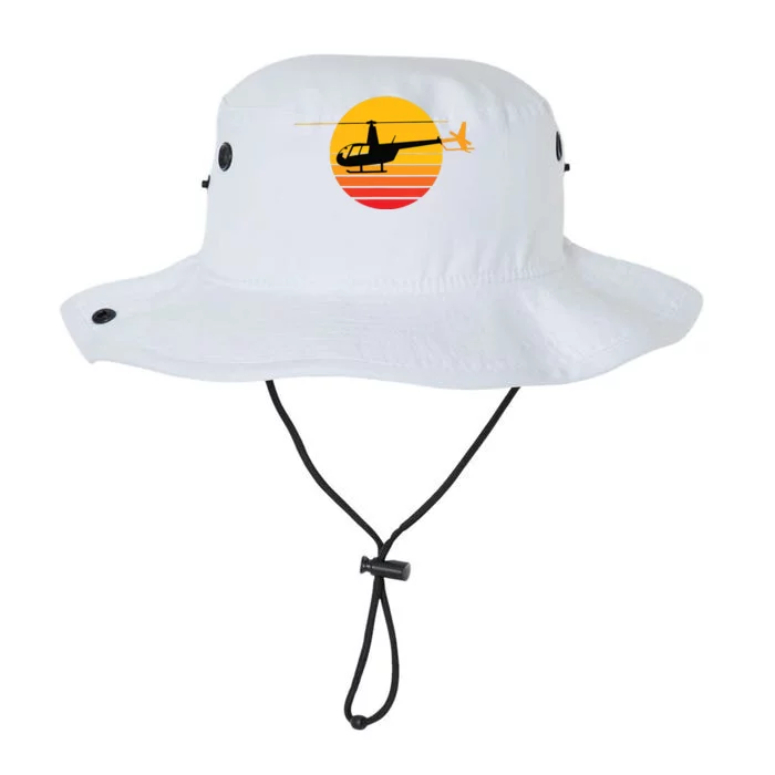 R44 Helicopter Pilot Aviation R44 Helicopter Legacy Cool Fit Booney Bucket Hat