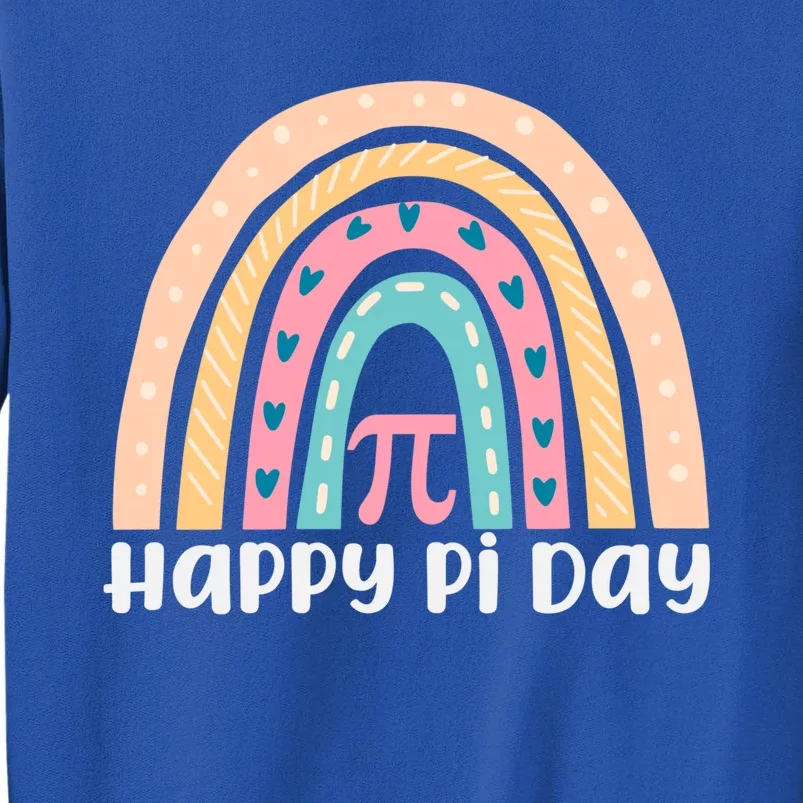 Rainbow Happy Pi Day Math Teacher Pi Day Gift Sweatshirt