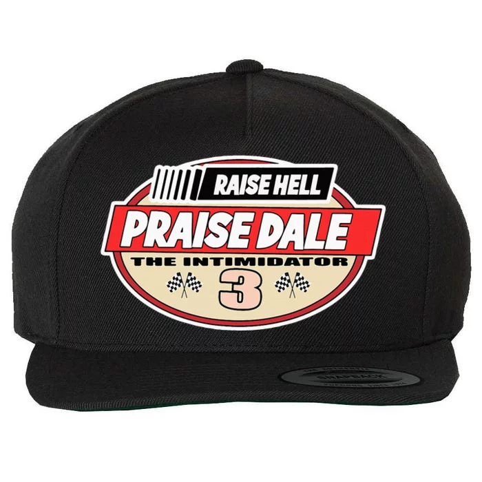 Raise Hell Praise Dale Vintage Wool Snapback Cap