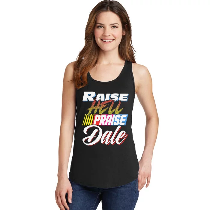 Raise Hell Praise Dale Retro Ladies Essential Tank