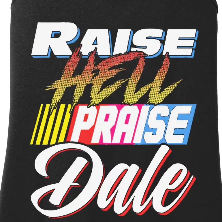 Raise Hell Praise Dale Retro Ladies Essential Tank