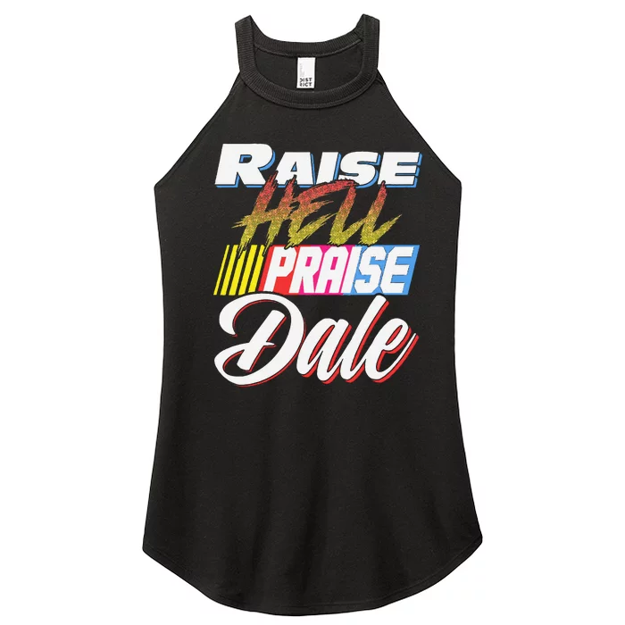 Raise Hell Praise Dale Retro Women’s Perfect Tri Rocker Tank