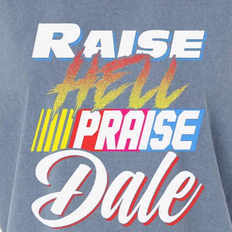 Raise Hell Praise Dale Retro Garment-Dyed Women's Muscle Tee