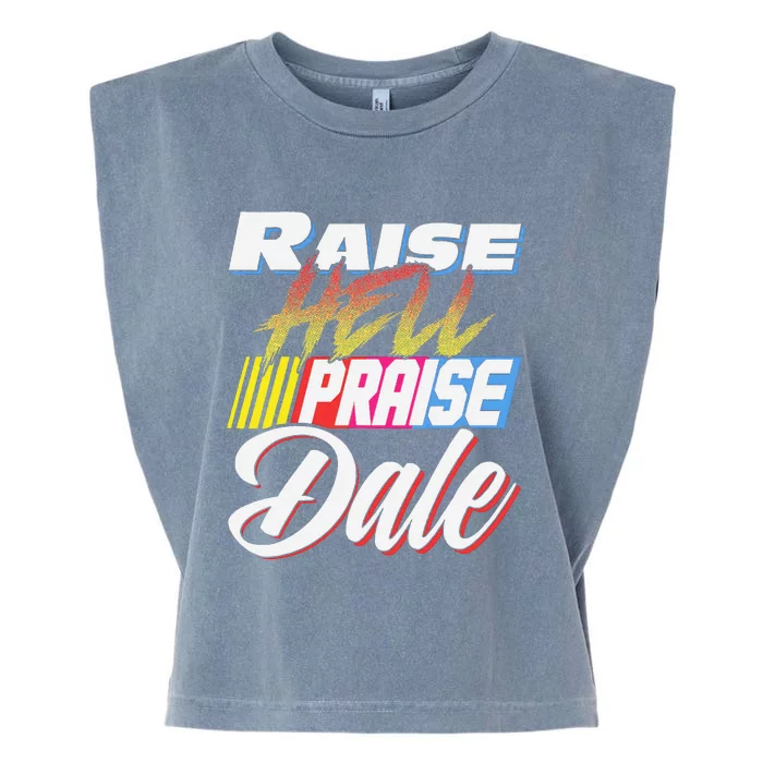 Raise Hell Praise Dale Retro Garment-Dyed Women's Muscle Tee