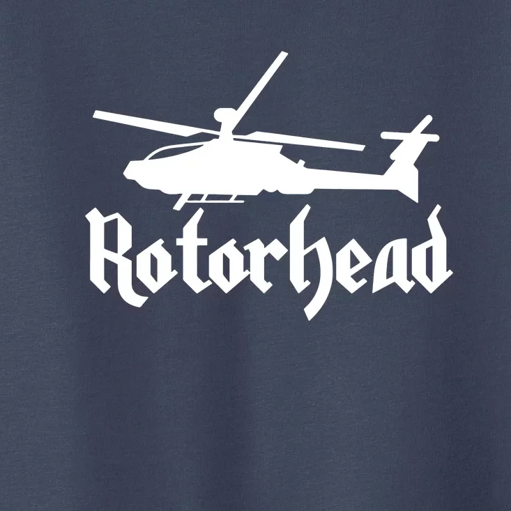 Rotorhead Helicopter Pilot Toddler T-Shirt