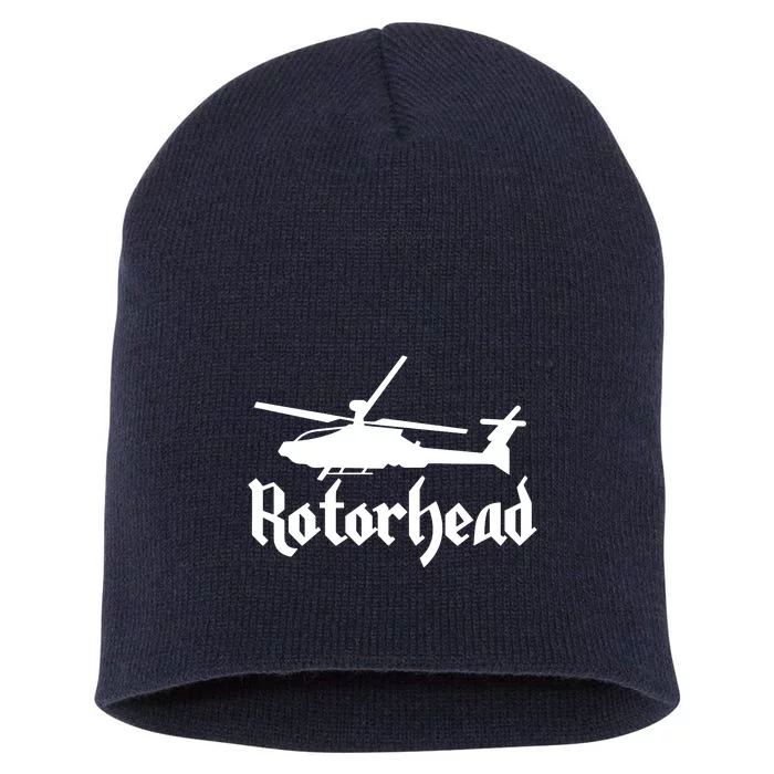 Rotorhead Helicopter Pilot Short Acrylic Beanie