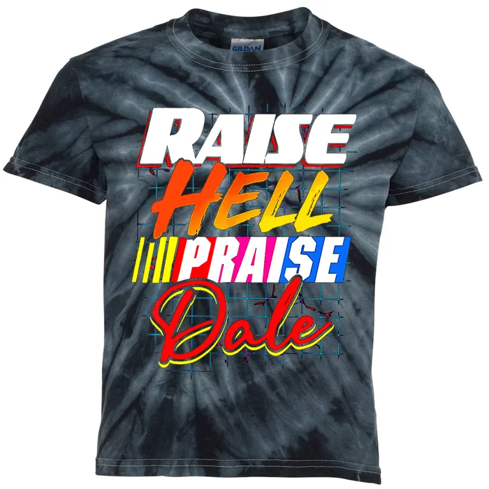 Raise Hell Praise Dale Vintage Kids Tie-Dye T-Shirt