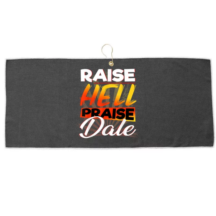 Raise Hell Praise Dale Vintage Large Microfiber Waffle Golf Towel