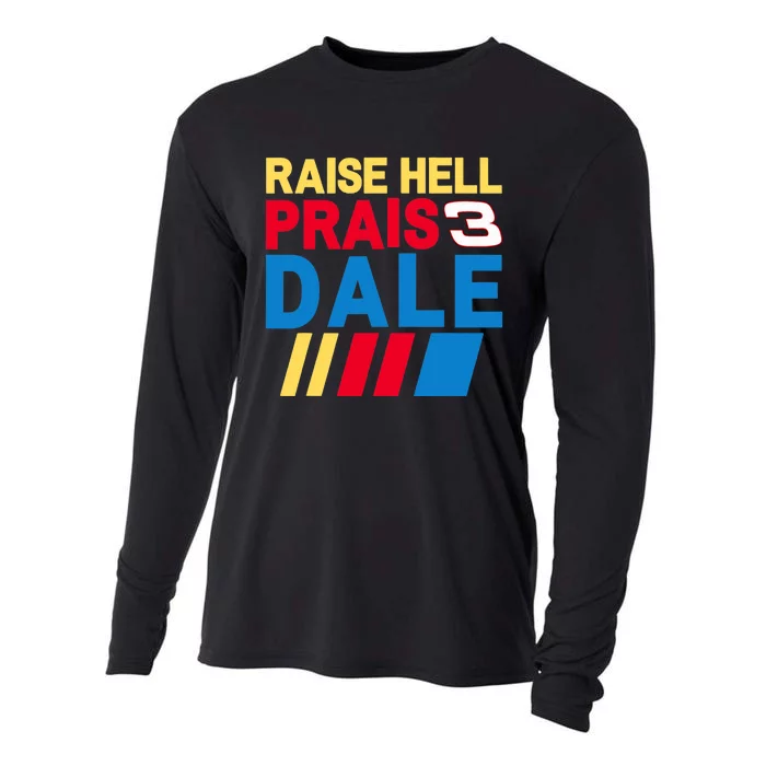 Raise Hell Praise Dale Vintage Funny Cooling Performance Long Sleeve Crew