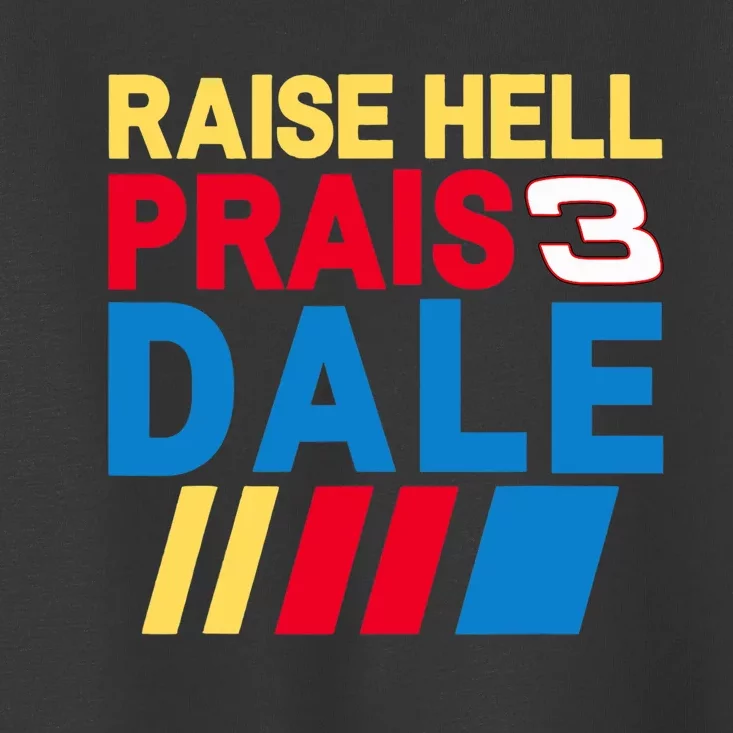 Raise Hell Praise Dale Vintage Funny Toddler T-Shirt