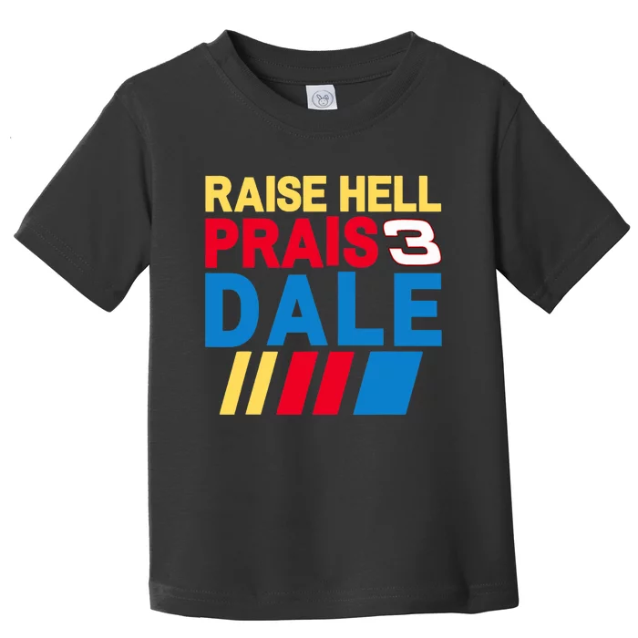 Raise Hell Praise Dale Vintage Funny Toddler T-Shirt