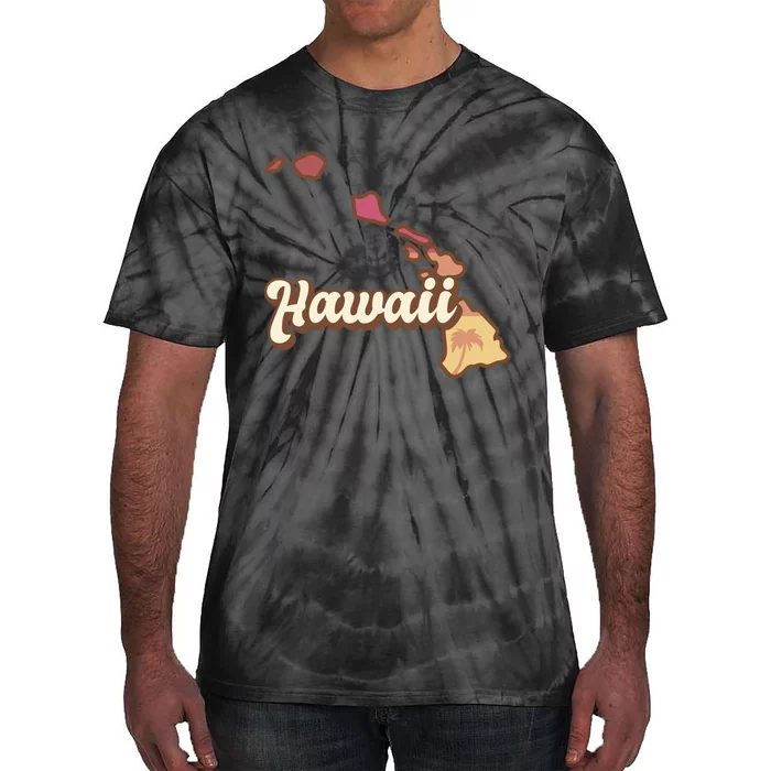 Retro Hawaii Tie-Dye T-Shirt