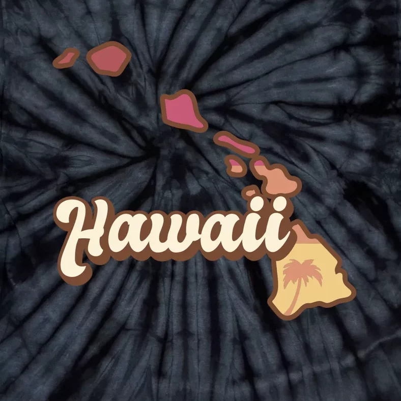 Retro Hawaii Tie-Dye T-Shirt