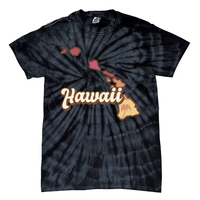 Retro Hawaii Tie-Dye T-Shirt