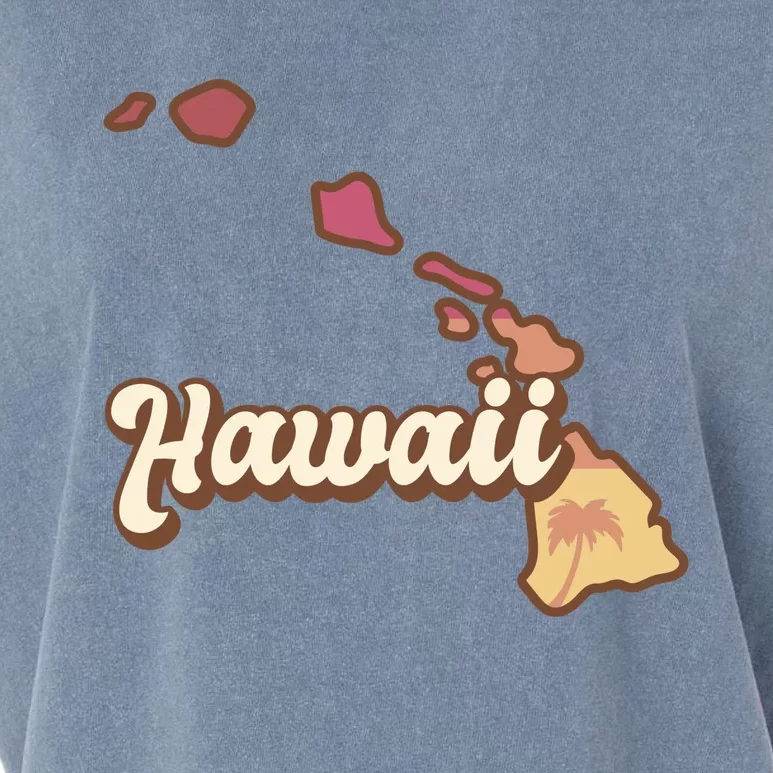 Retro Hawaii Garment-Dyed Women's Muscle Tee