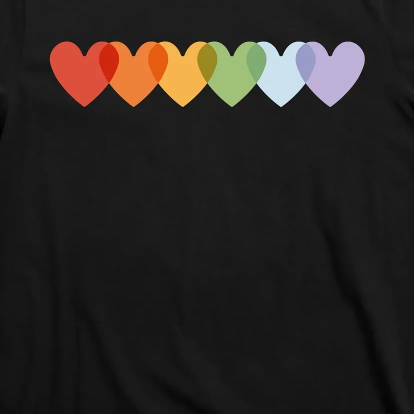 Rainbow Hearts T-Shirt