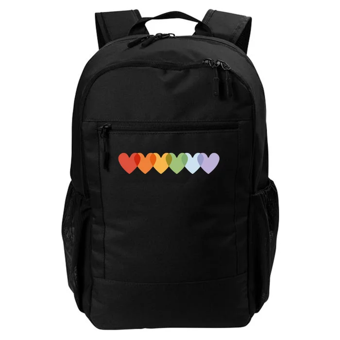 Rainbow Hearts Daily Commute Backpack