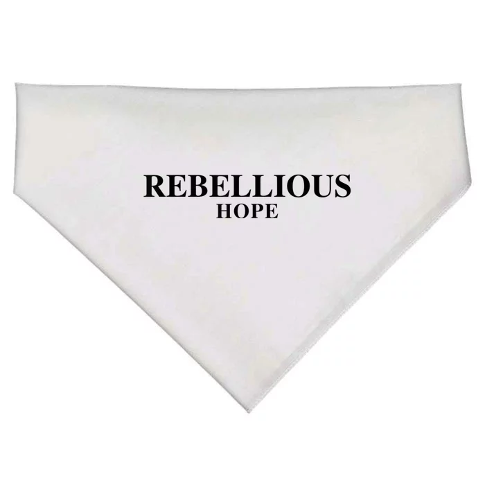 Rebellious Hope USA-Made Doggie Bandana