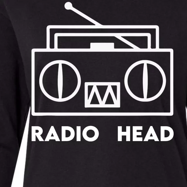 Radio Head Womens Cotton Relaxed Long Sleeve T-Shirt