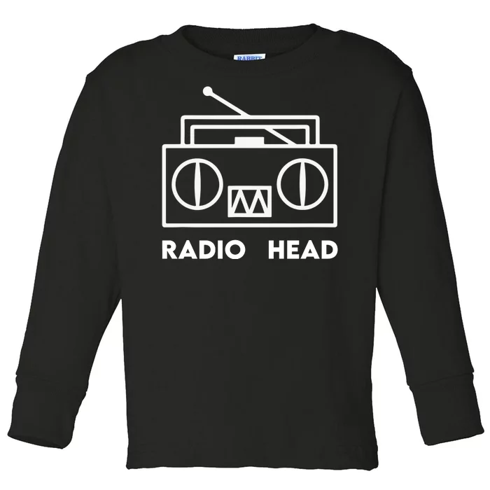 Radio Head Toddler Long Sleeve Shirt