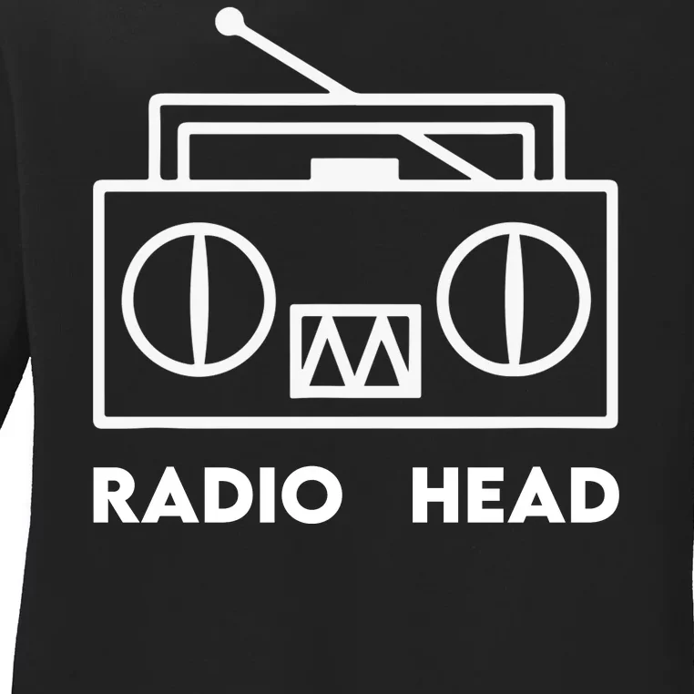 Radio Head Ladies Long Sleeve Shirt