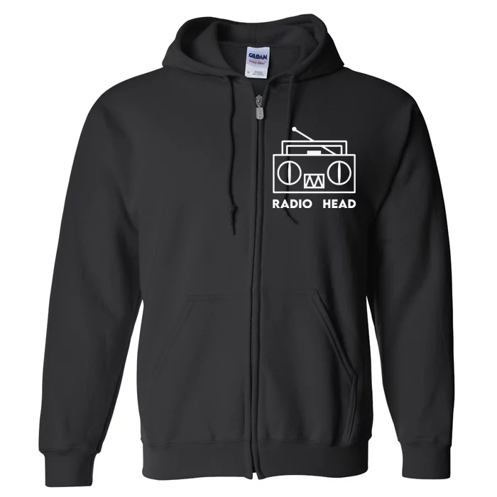 Radio Head Full Zip Hoodie