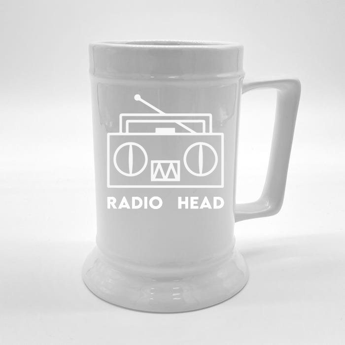 Radio Head Front & Back Beer Stein