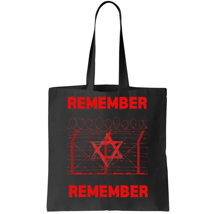 Remember Holocaust Tote Bag