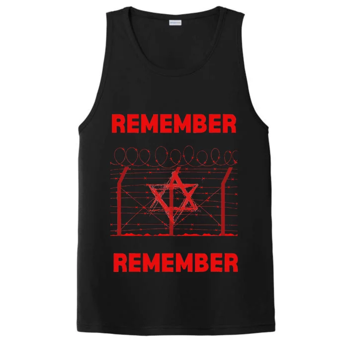 Remember Holocaust Performance Tank