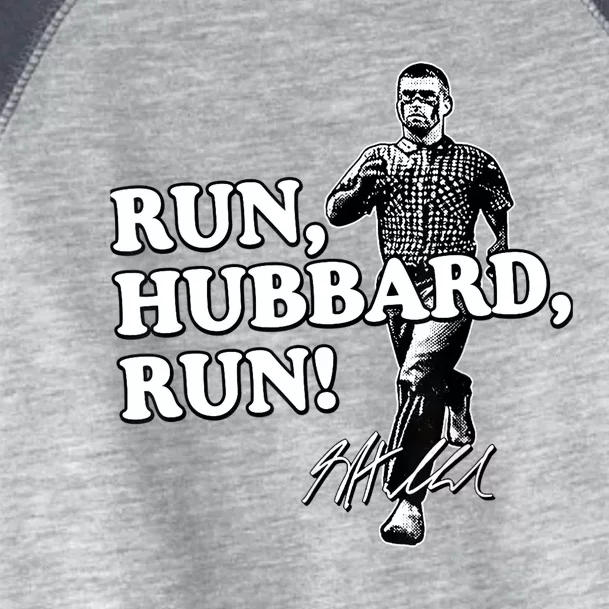 Run Hubbard Run Funny Sayings Sarcastic Toddler Fine Jersey T-Shirt