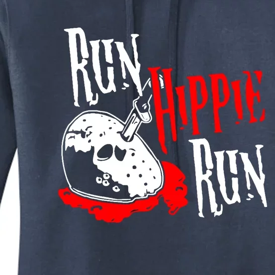 Run Hippie Run Women's Pullover Hoodie