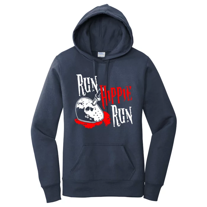 Run Hippie Run Women's Pullover Hoodie