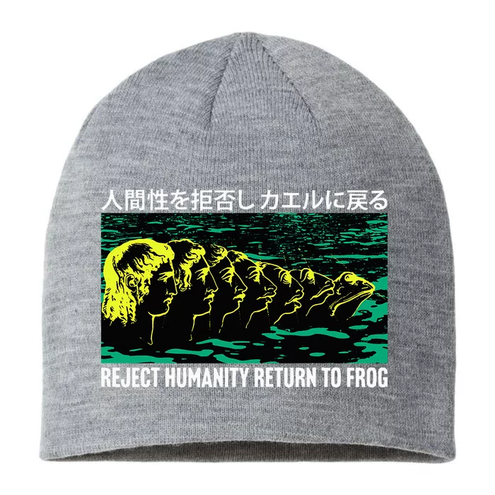 Reject Humanity Return To Frog Japanese 8 1/2in Sustainable Knit Beanie