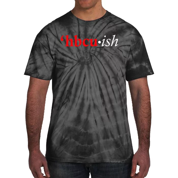 Red HBCUish Tie-Dye T-Shirt