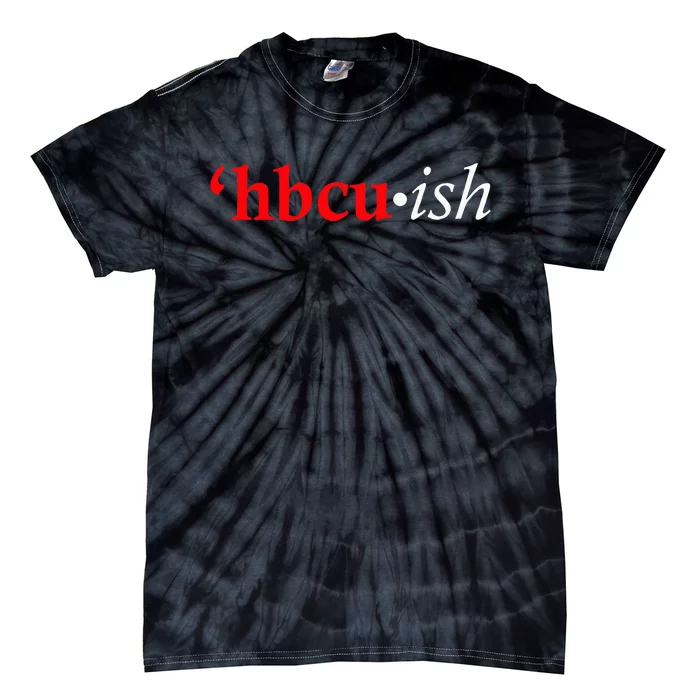 Red HBCUish Tie-Dye T-Shirt