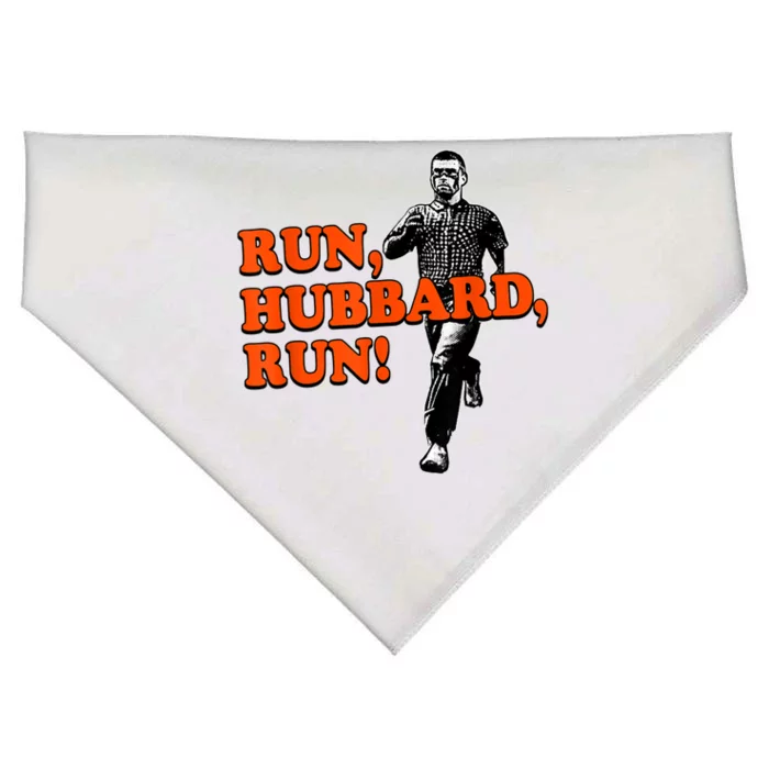 Run Hubbard Run Funny Sayings Sarcastic For Women And USA-Made Doggie Bandana