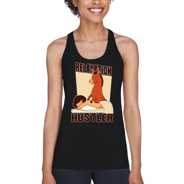 Relaxation Hustler Women's Racerback Tank