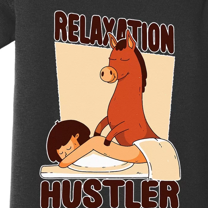 Relaxation Hustler Baby Bodysuit