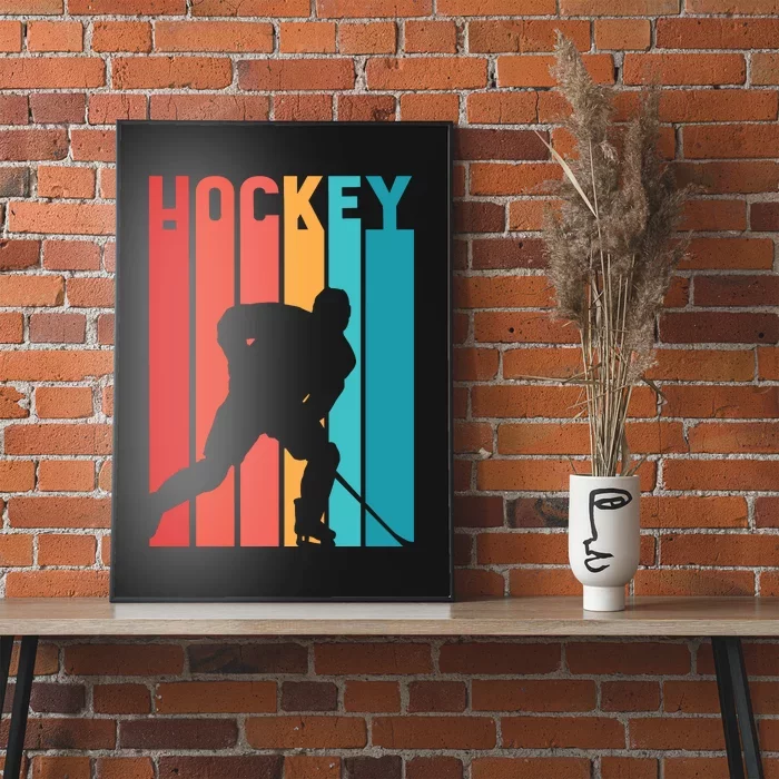 Retro Hockey Poster