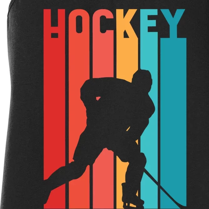 Retro Hockey Women's Racerback Tank