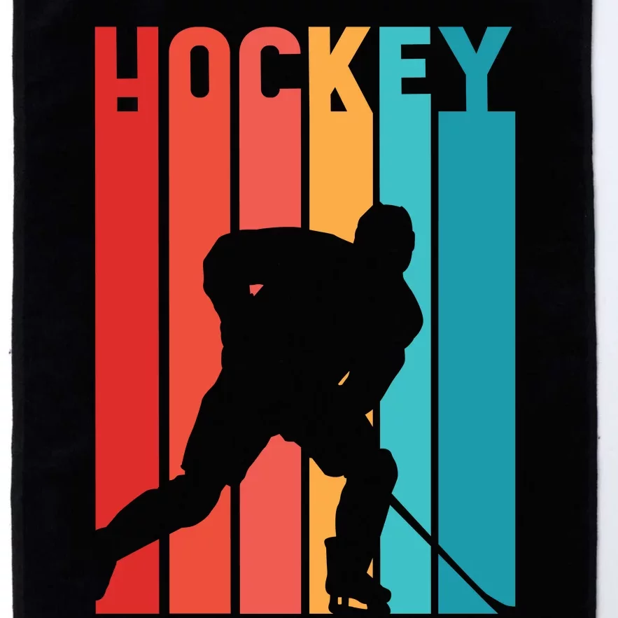 Retro Hockey Platinum Collection Golf Towel