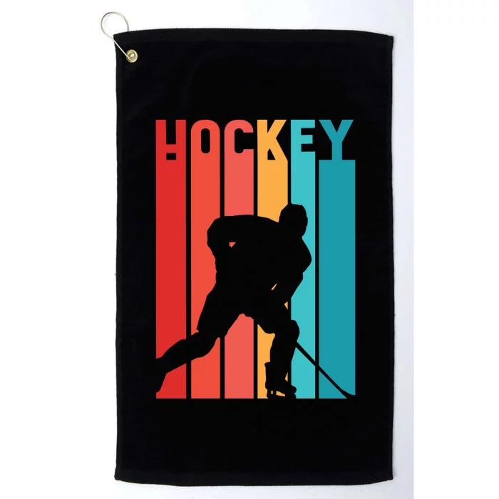 Retro Hockey Platinum Collection Golf Towel