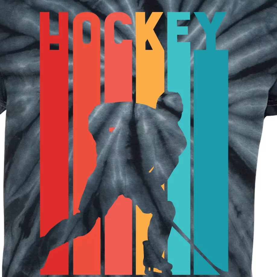 Retro Hockey Kids Tie-Dye T-Shirt