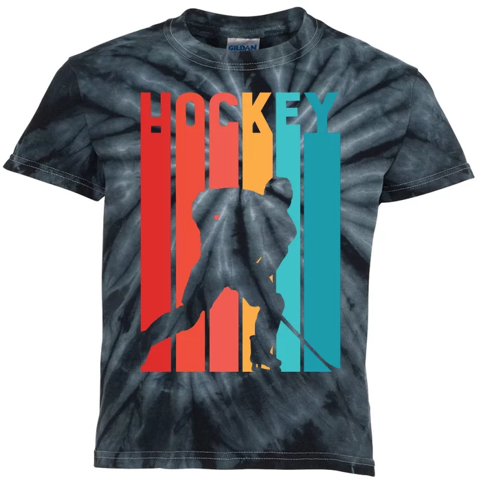 Retro Hockey Kids Tie-Dye T-Shirt